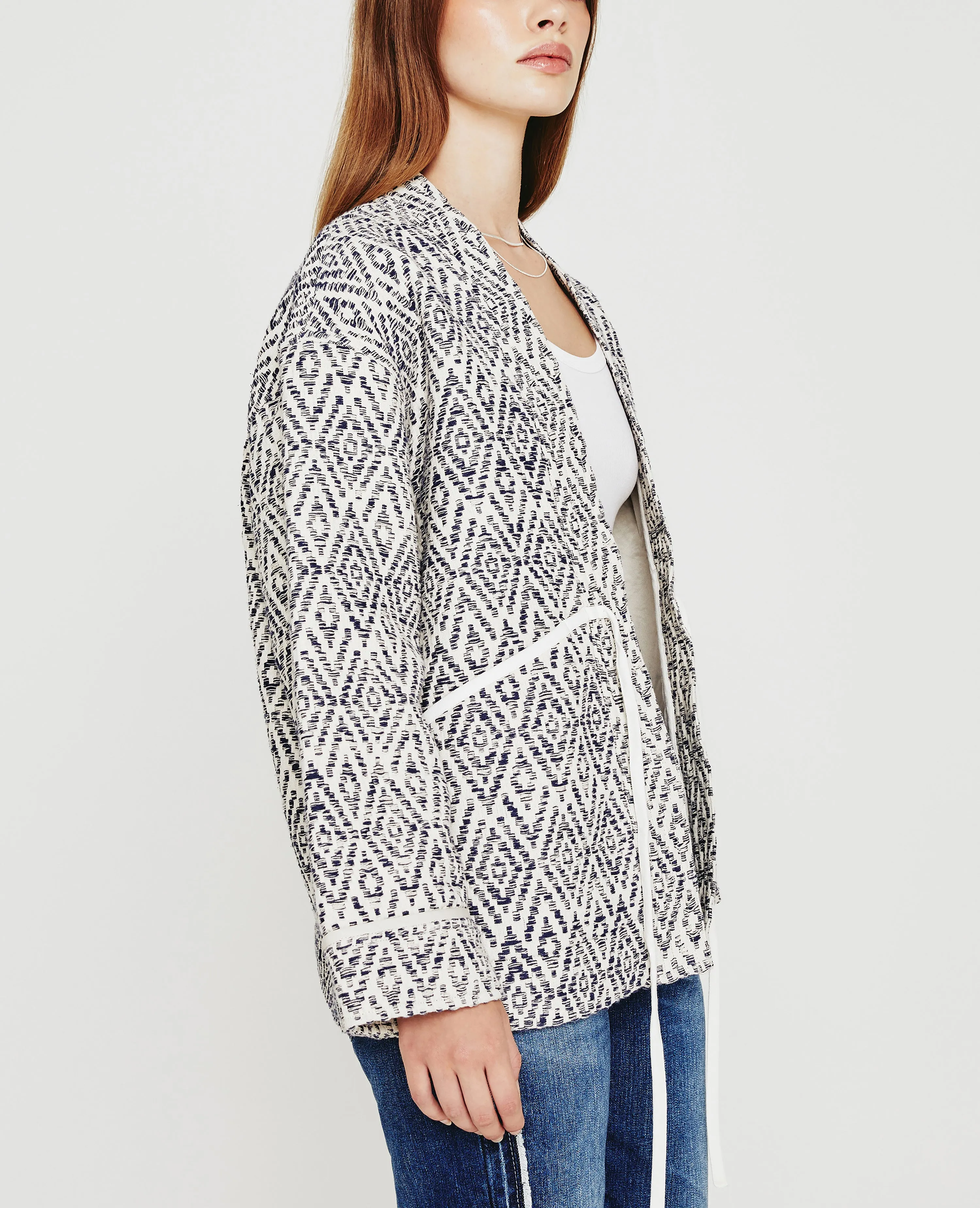     Harris Jacket   Relaxed Fit Kimono Jacket  