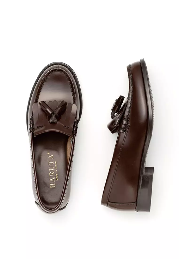 HARUTA HARUTA Tassel loafer-313 BROWN