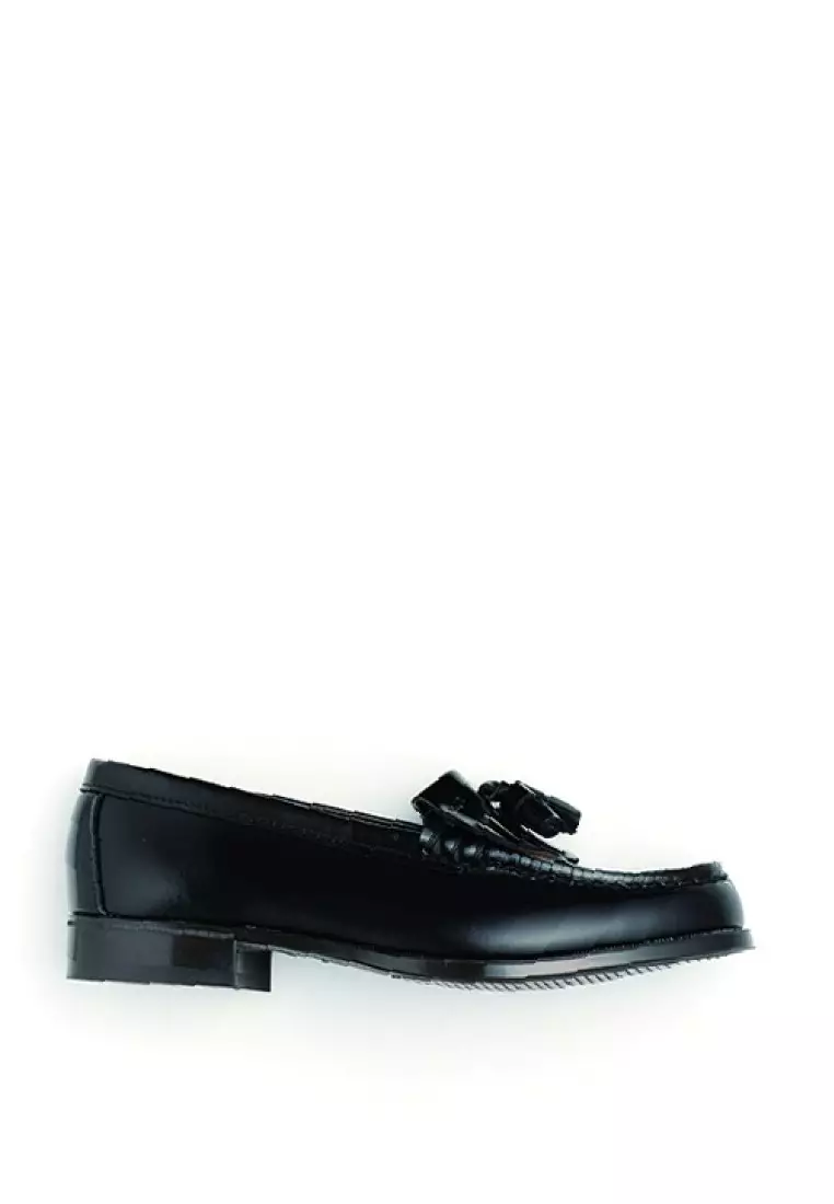 HARUTA Tassel loafer-313 BLACK