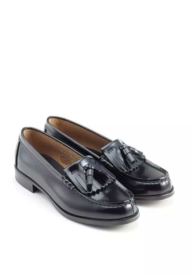 HARUTA Tassel loafer-313 BLACK