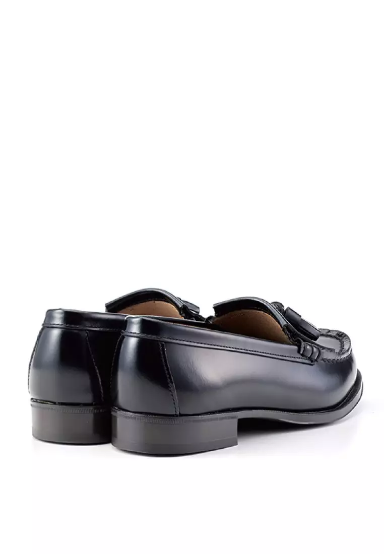 HARUTA Tassel loafer-313 BLACK