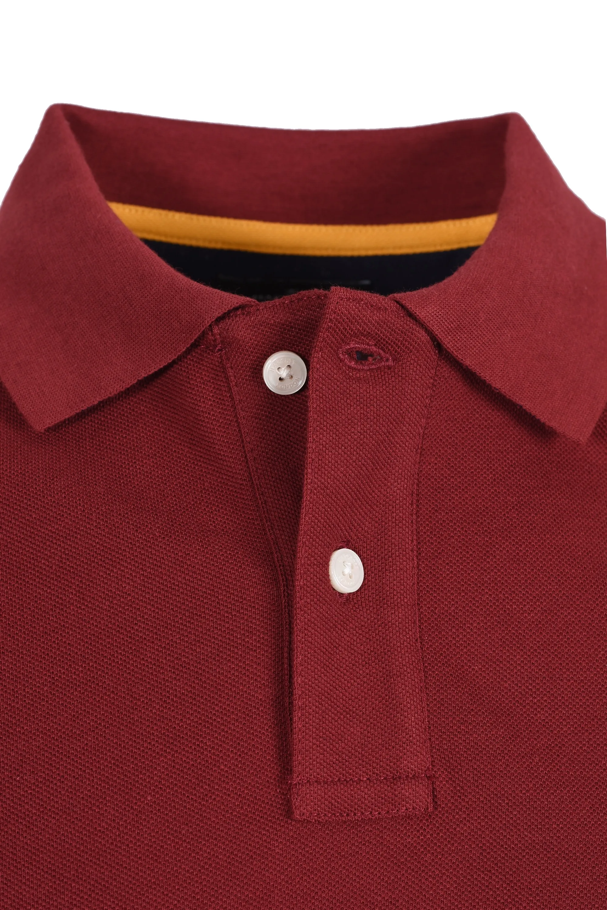 Heritage Number Polo Shirt Wine