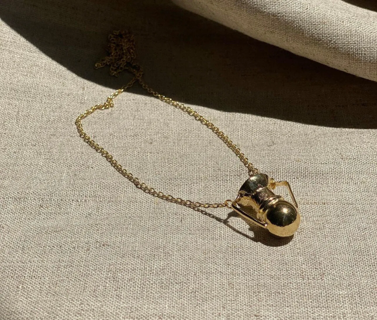 Heron and Lamb: Petite Phaedra Vessel Necklace