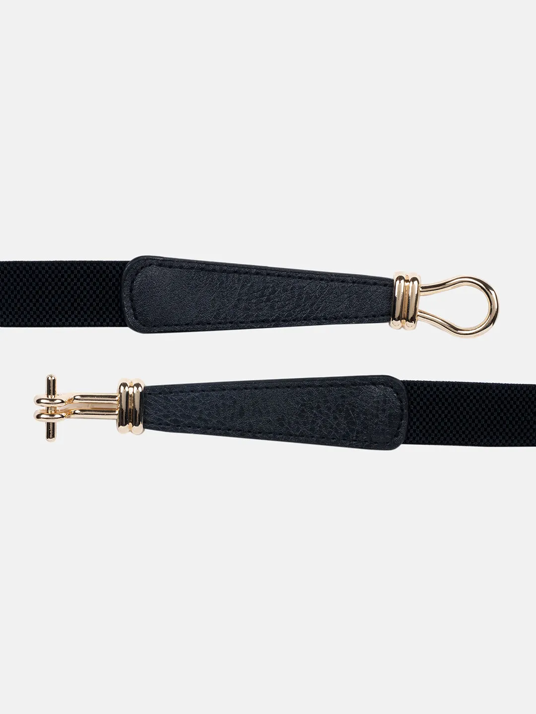 Interlock Buckle Thin Belt