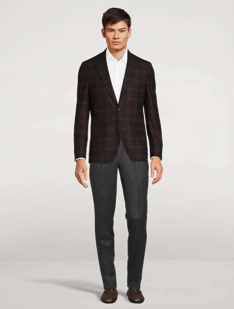 JACK VICTOR Hampton Wool Stretch Coat