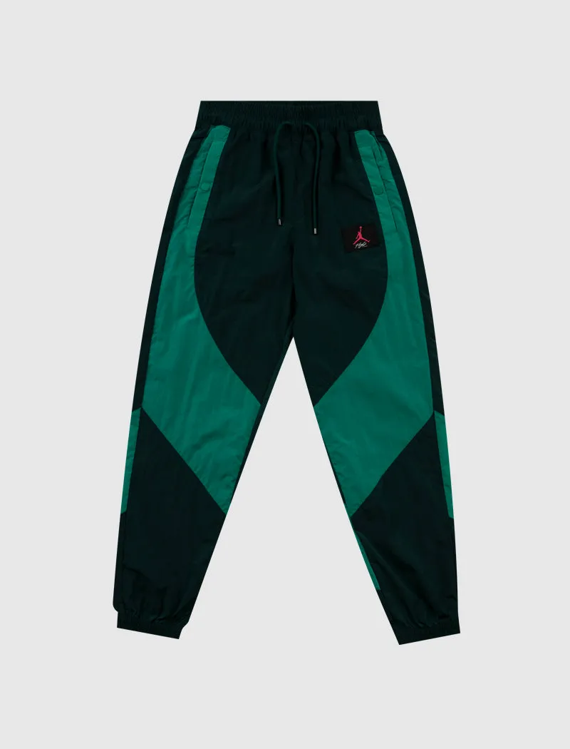 JORDAN BRAND WOMENS AIR JORDAN WOVEN PANT   GREEN