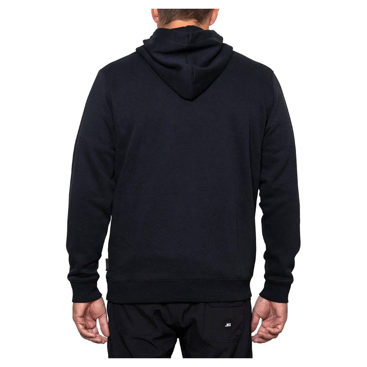 JS Baron Mid Weight Fleece Hoody - Washed Black