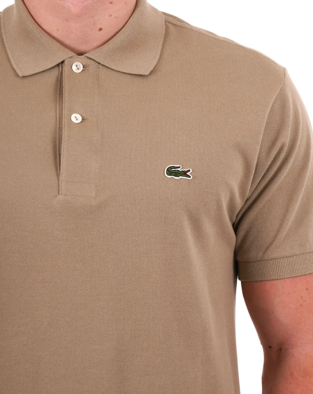 Lacoste Classic Polo Shirt Dark Sand