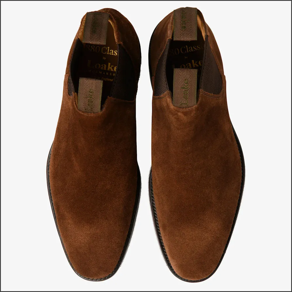 Loake Emsworth Polo Suede Rubber Sole^