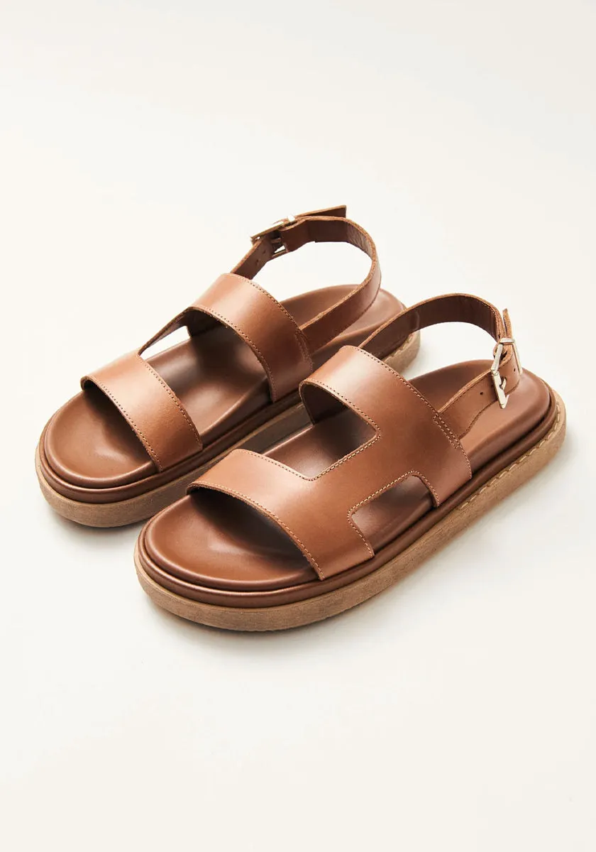 Lorelei Leather Sandal - Tan