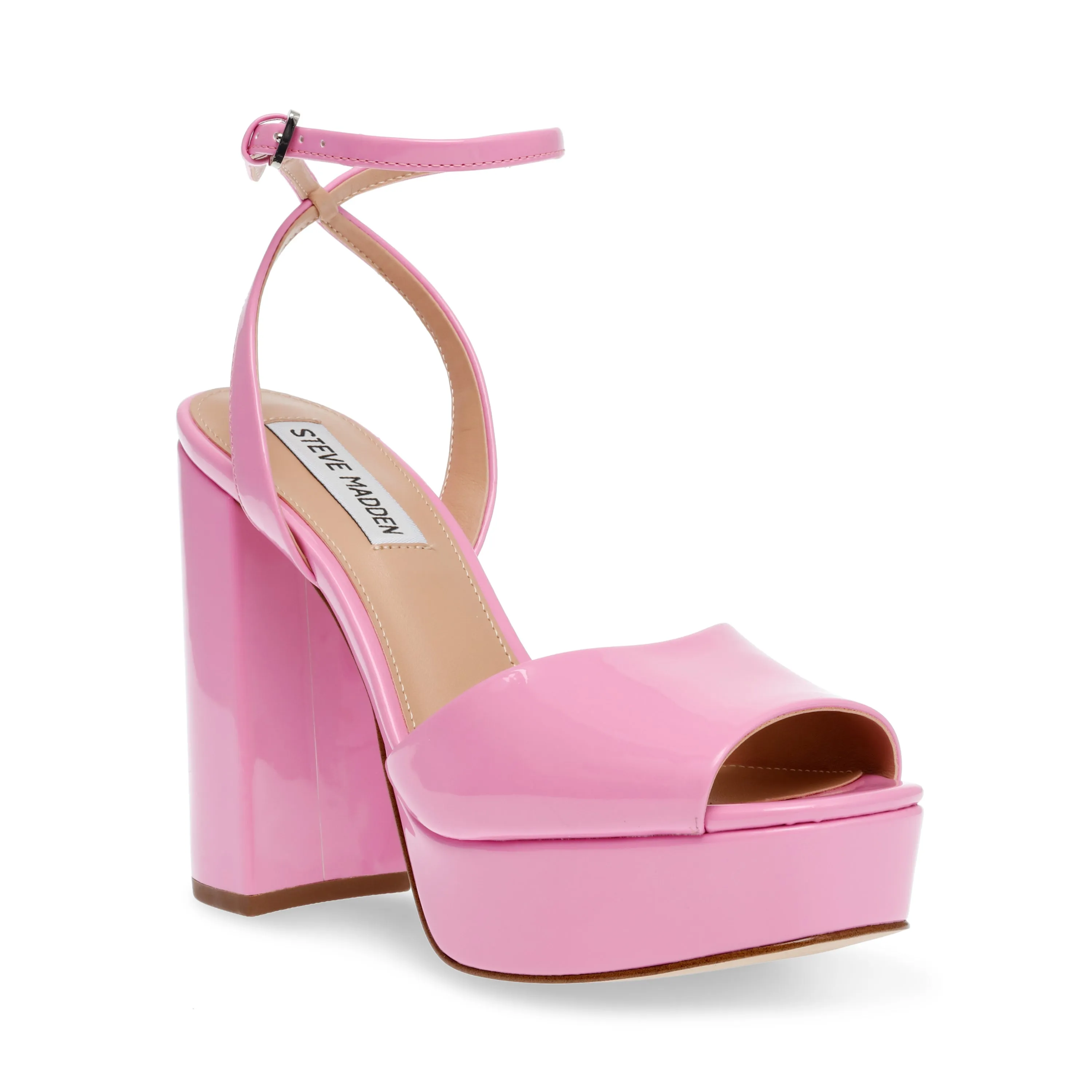 Lourdes Sandal PINK PATENT