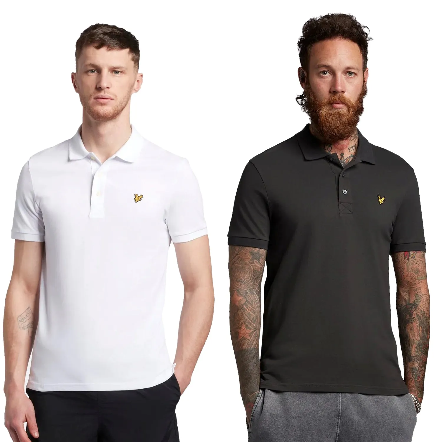 Lyle & Scott Mens Plain Polo Shirt