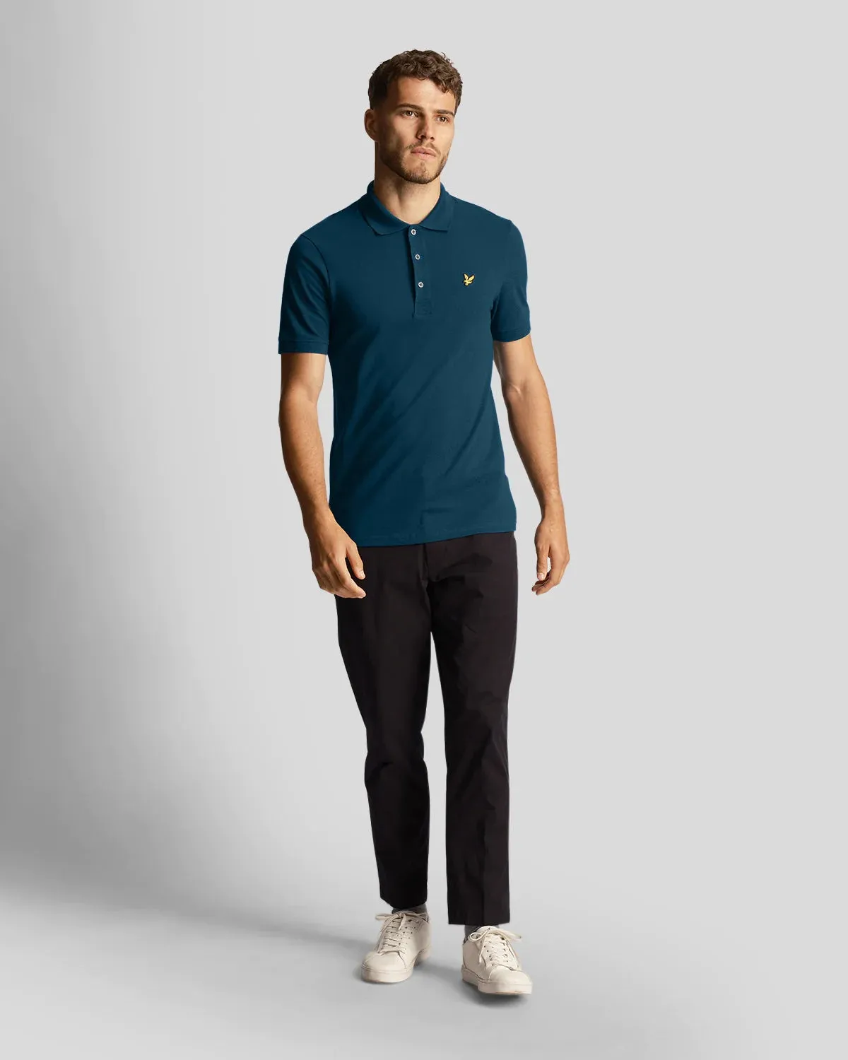 Lyle & Scott Mens Plain Polo Shirt