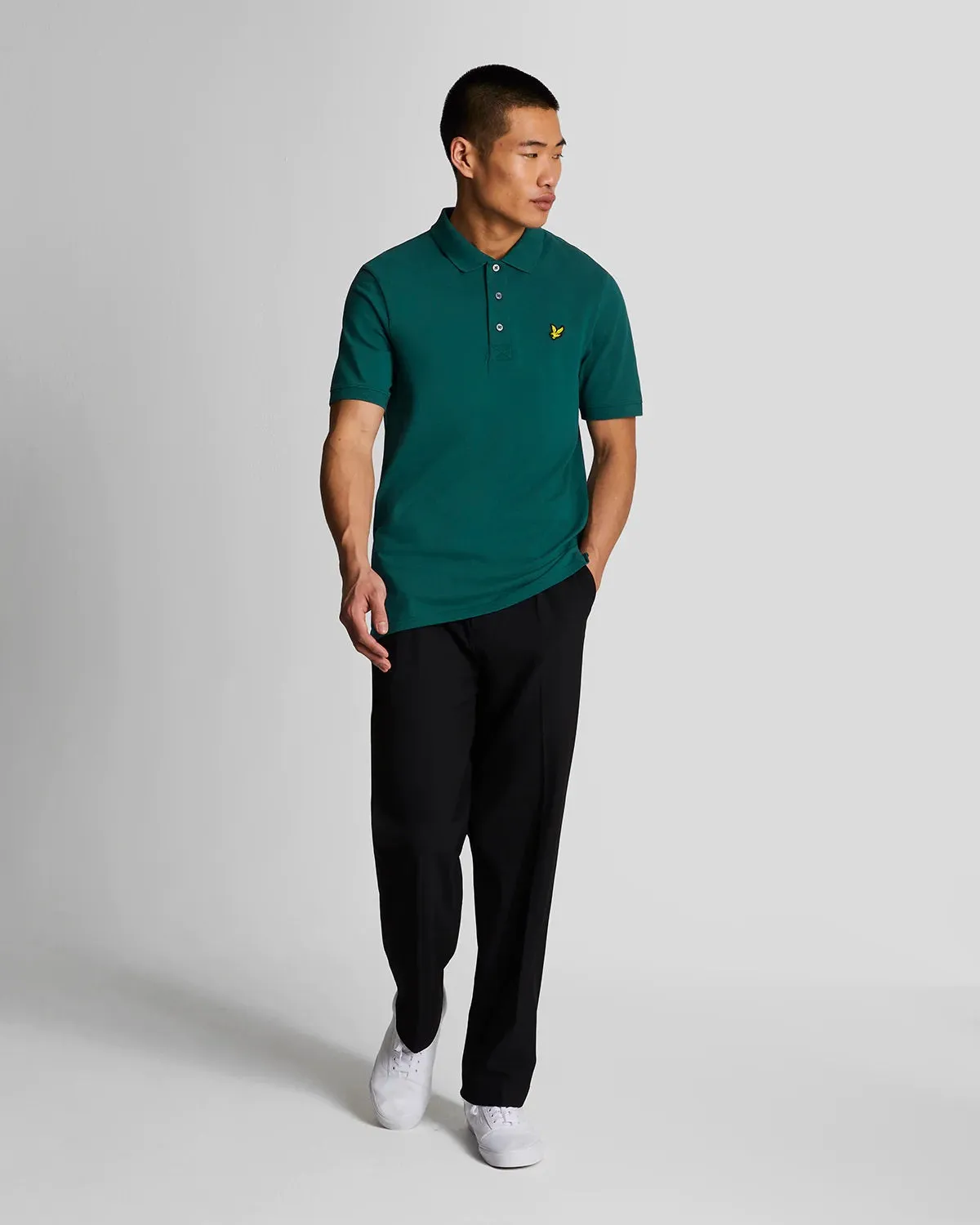 Lyle & Scott Mens Plain Polo Shirt