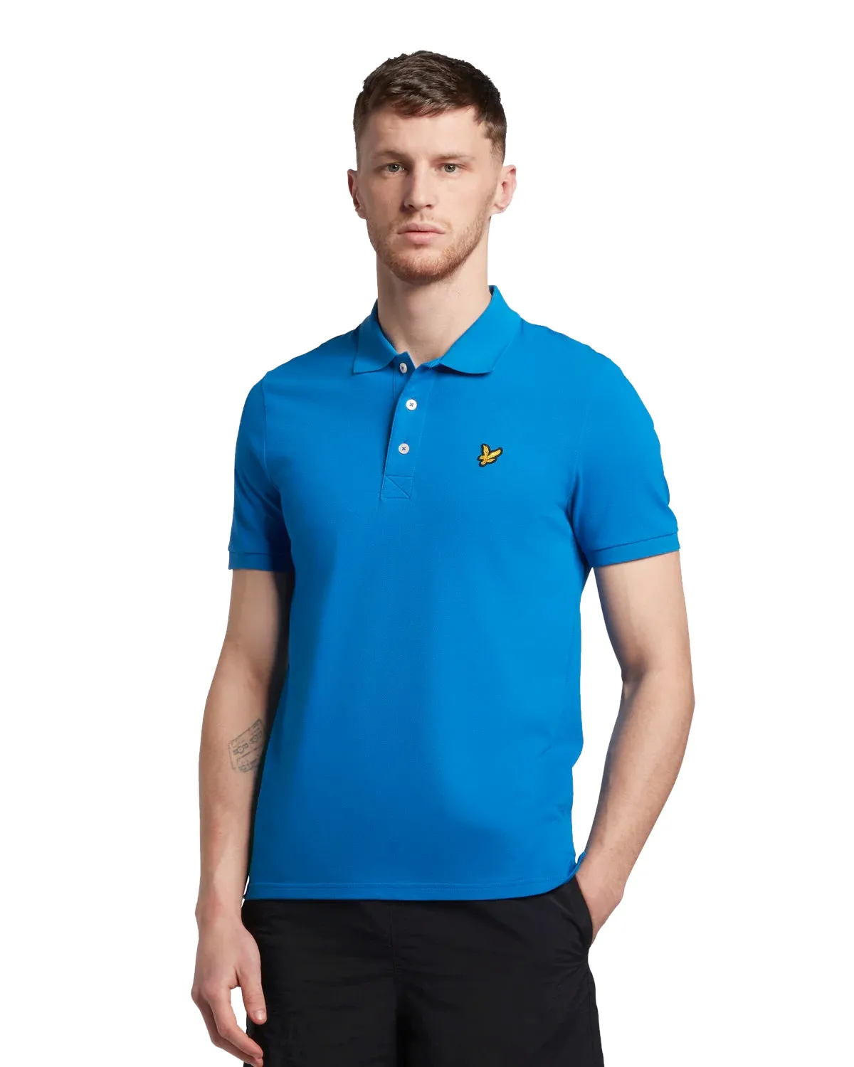 Lyle & Scott Mens Plain Polo Shirt