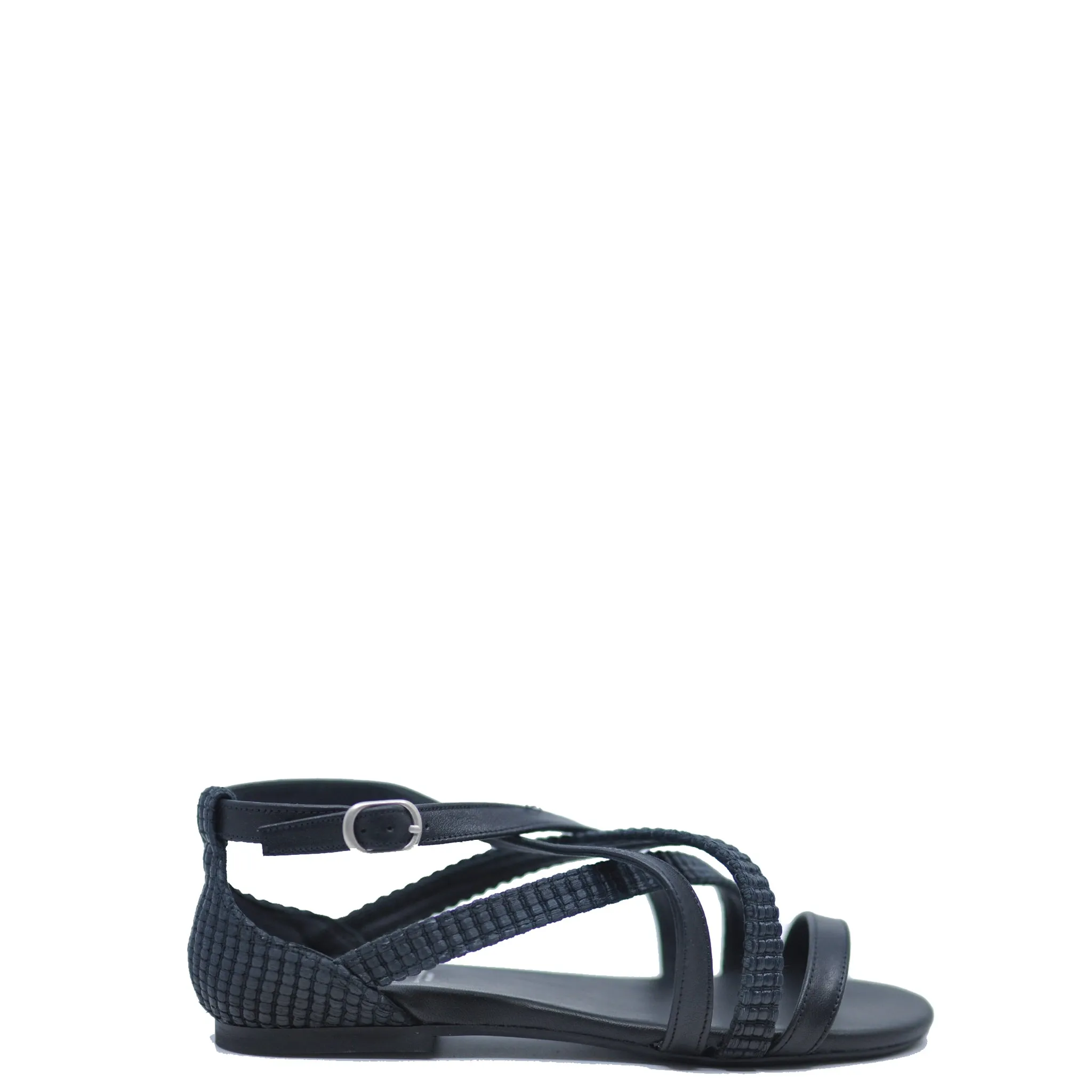 Manuela Black Inca Sandal