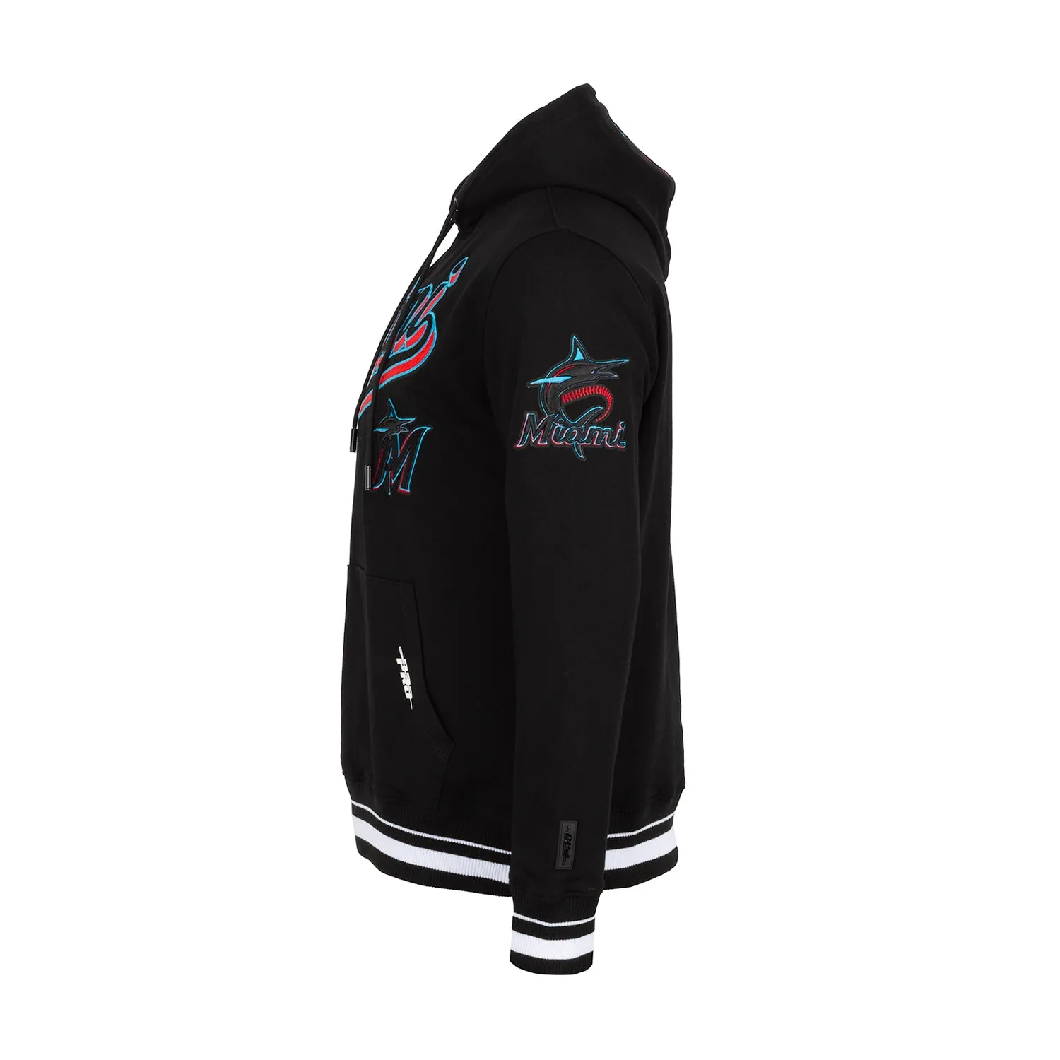 Marlins Script Tail Hoody - Mens