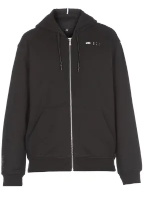 McQ Alexander McQueen Logo-Embroidered Zipped Hoodie