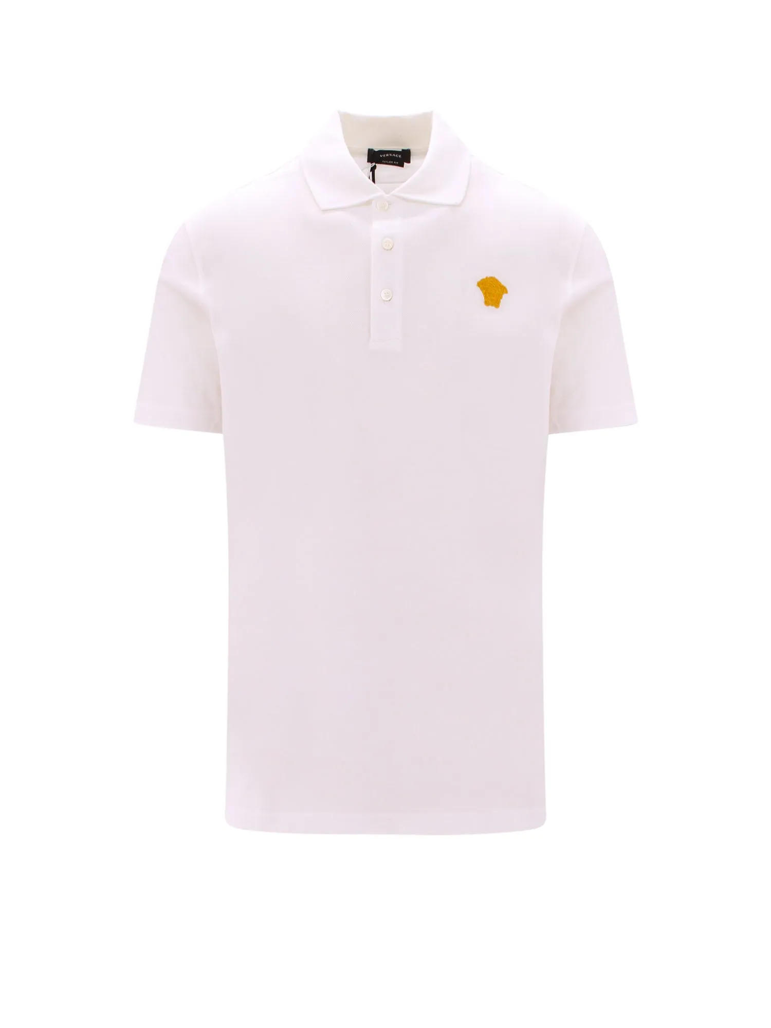 Medusa Taylor Fit cotton polo shirt