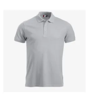 Mens manhattan polo shirt white Clique