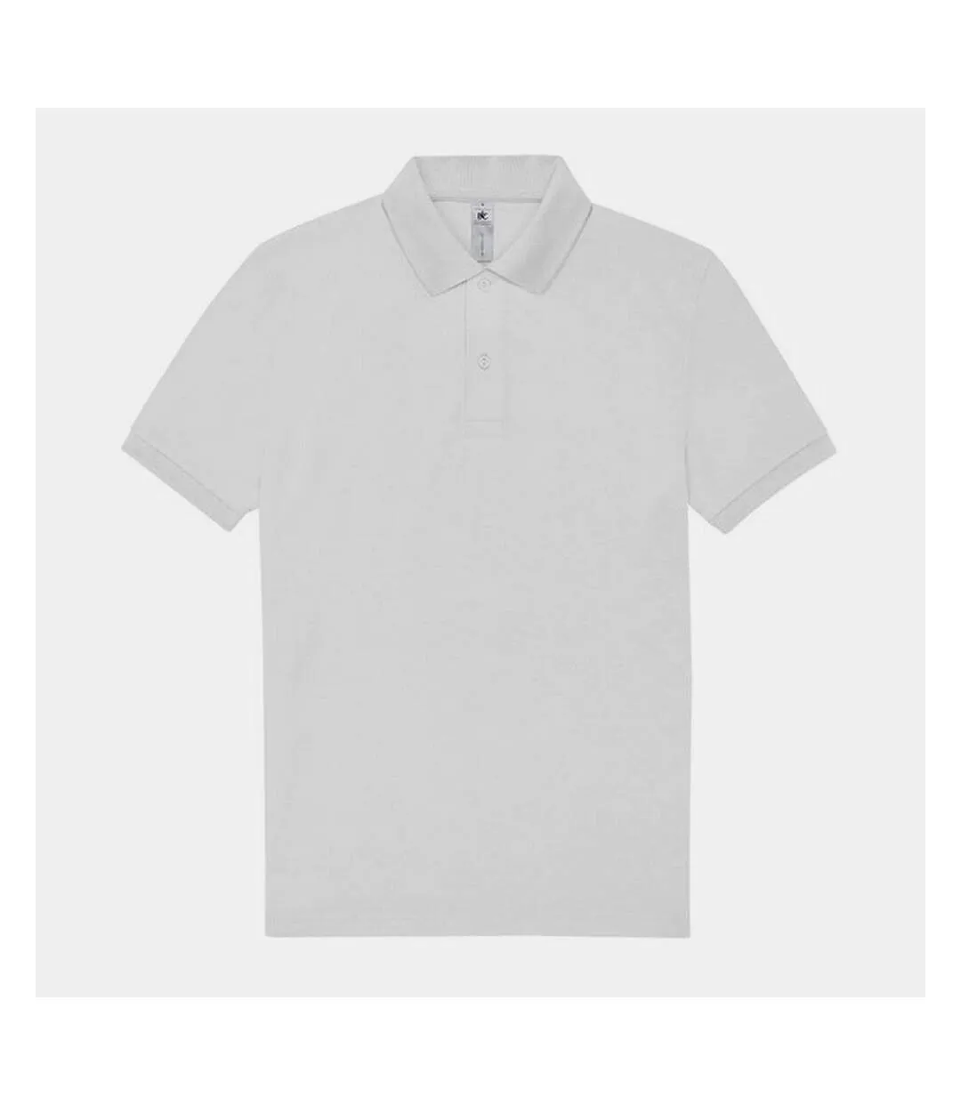 Mens my polo shirt white B&C