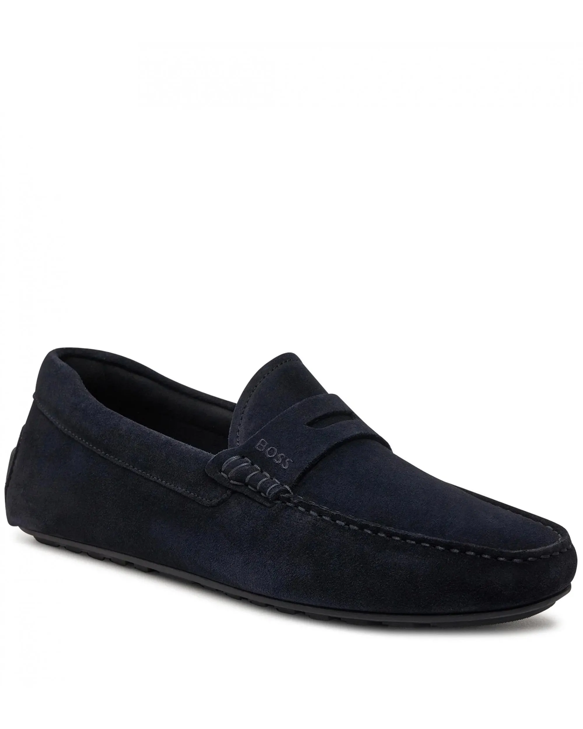 Mens Noel Moccasin Loafer Dark Blue