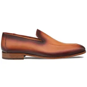 Mezlan Artisan Piped Loafer Tan / Rust