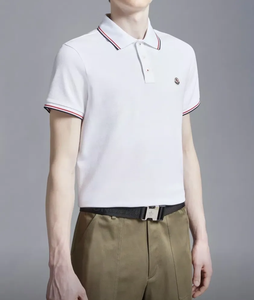 MONCLER  |Logo Patch Polo Shirt