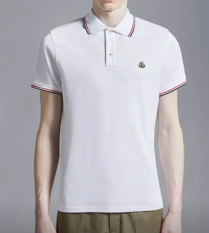 MONCLER  |Logo Patch Polo Shirt