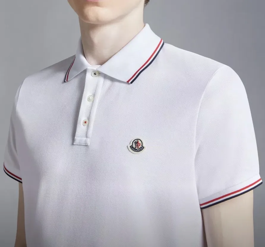 MONCLER  |Logo Patch Polo Shirt