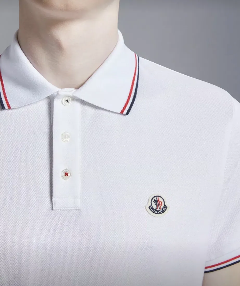 MONCLER  |Logo Patch Polo Shirt