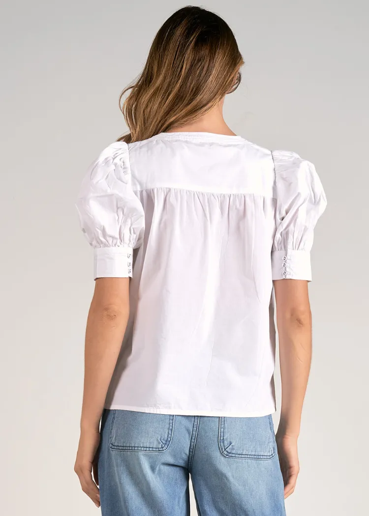 Montauk Blouse-White