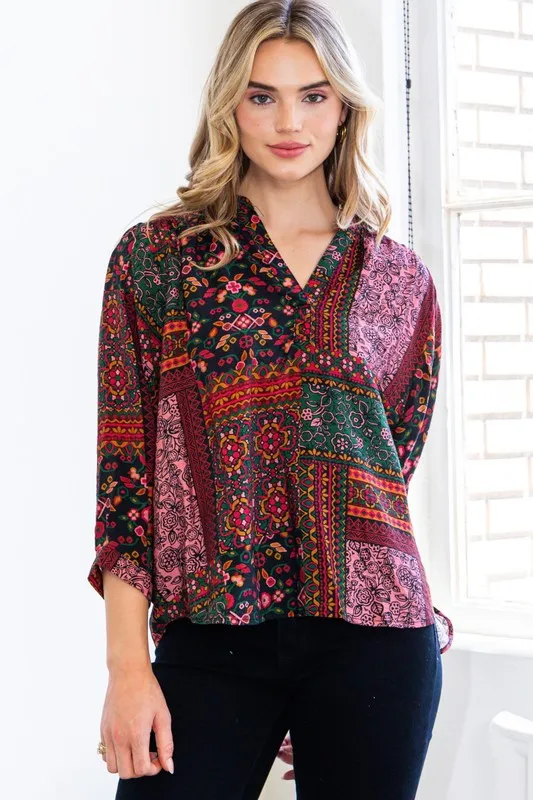 Natasha Batwing Blouse