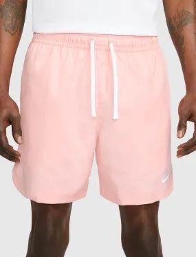 NIKE ESSENTIALS SHORT   PINK/WHITE