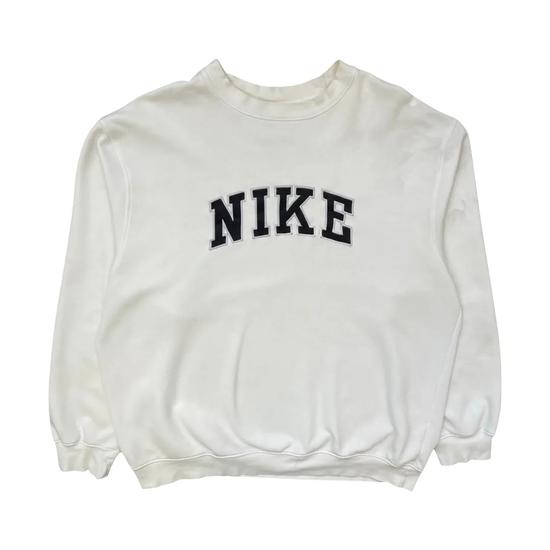 Nike White Sweatshirt