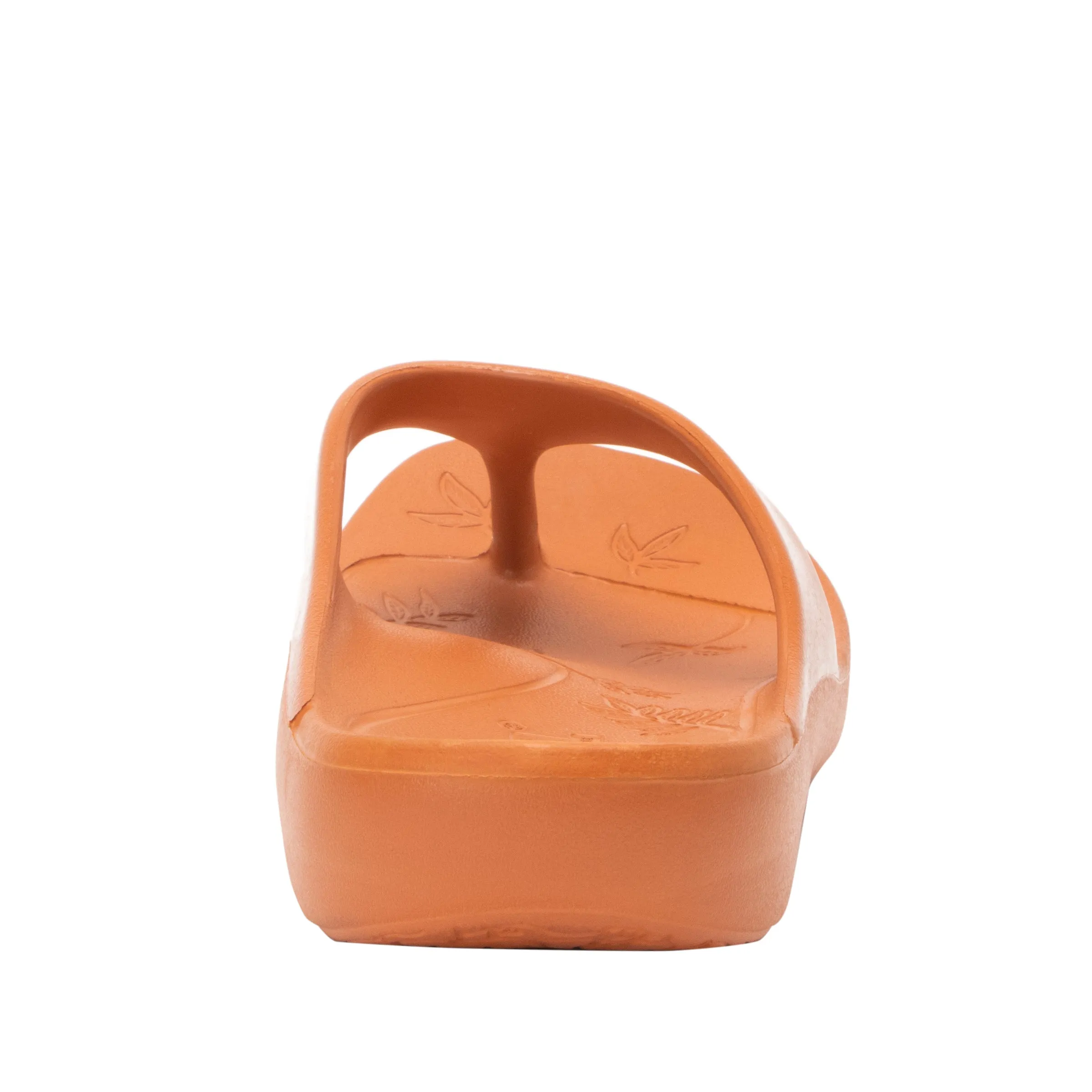 Ode Tangerine Gloss Sandal