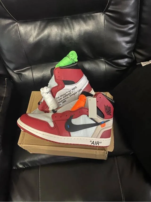 Off white air Jordan 1 Chicago