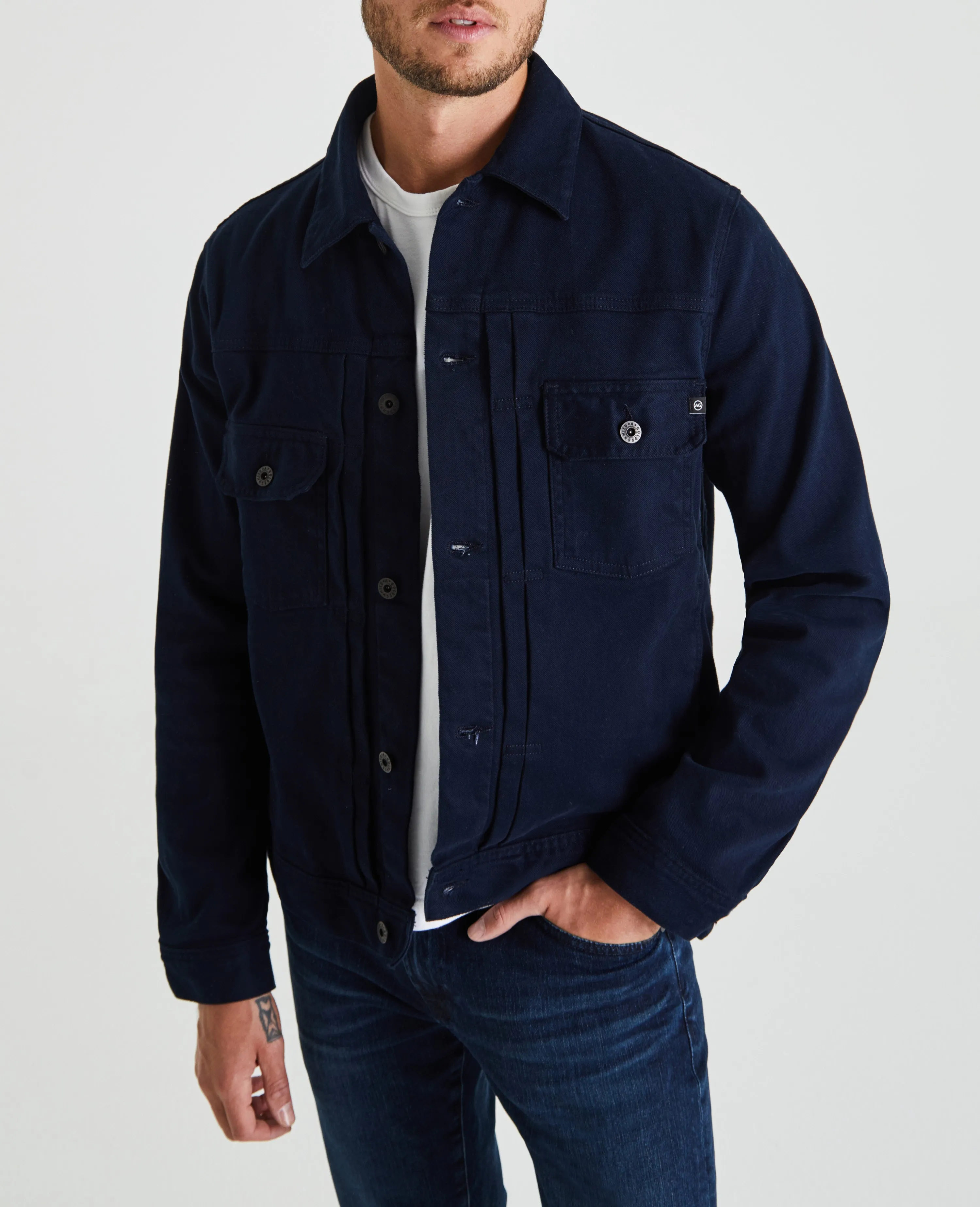     Omaha Jacket   Utilitarian Jean Jacket  