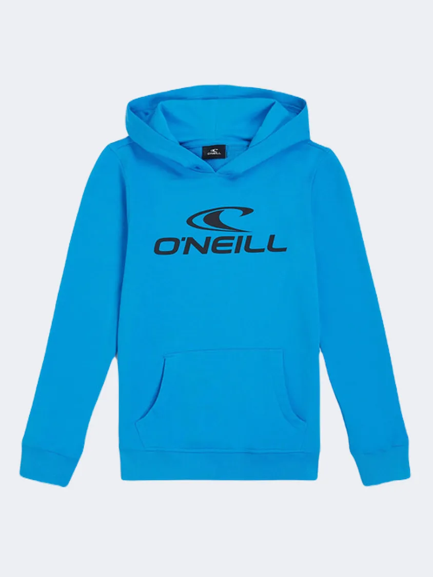 Oneill Logo Boys Lifestyle Hoody Athena Blue