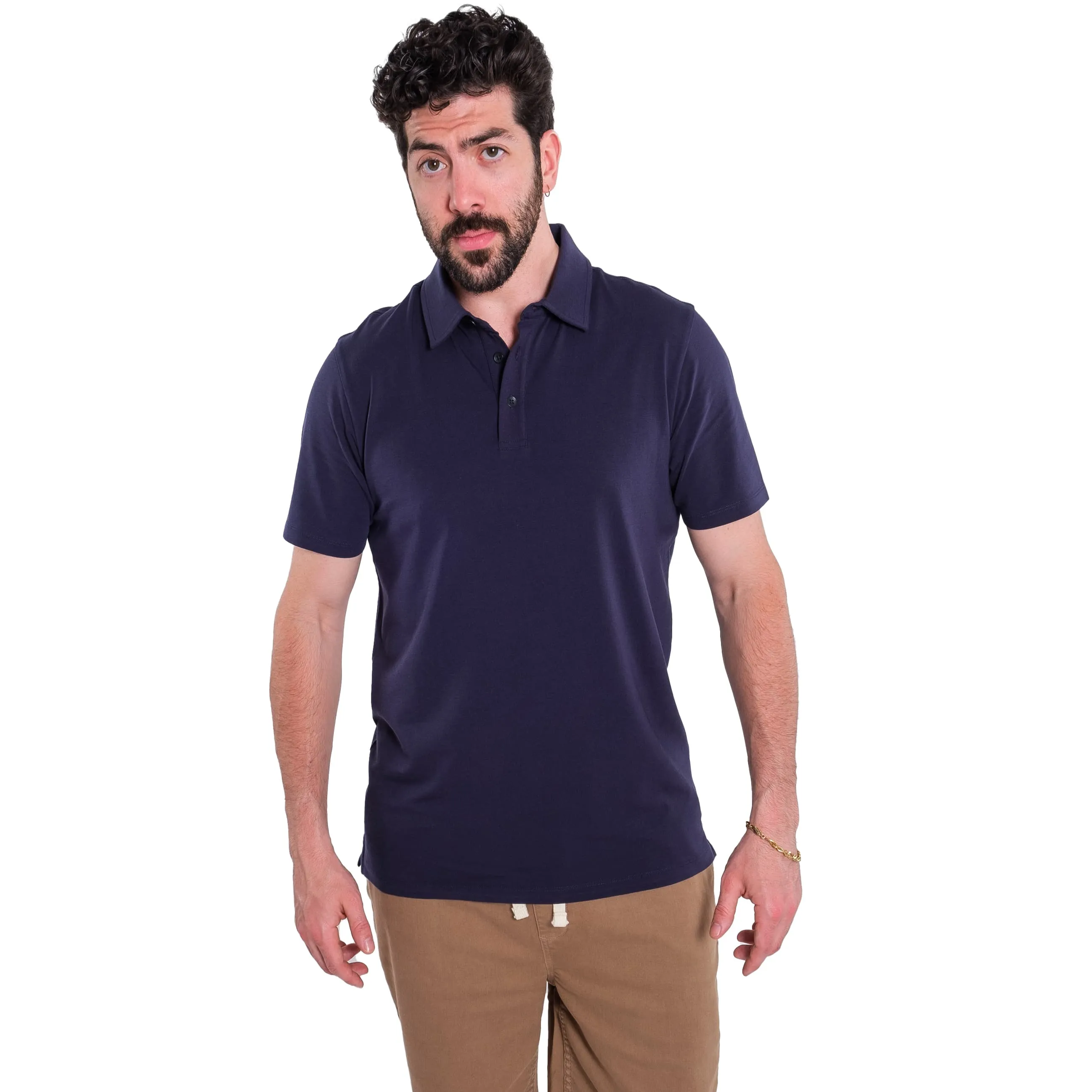 Organic Polo Shirt 3 Pack / Navy