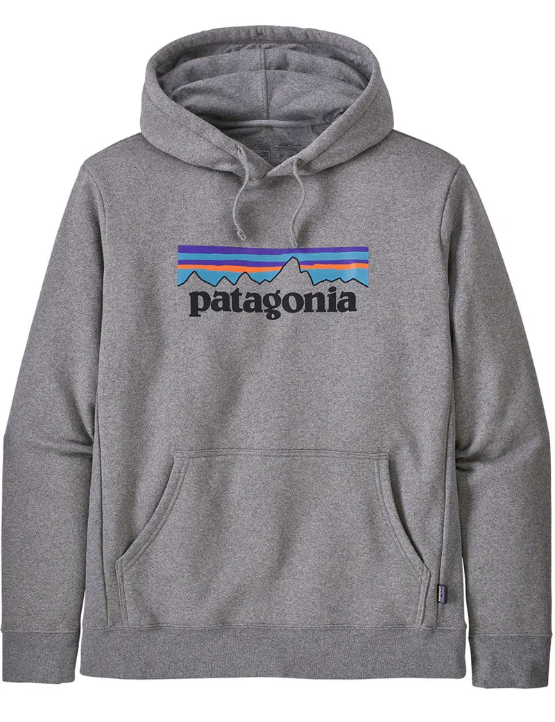 Patagonia M's P-6 Logo Uprisal Hoody Gravel Heather