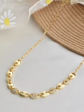 Patricia Gold Necklace