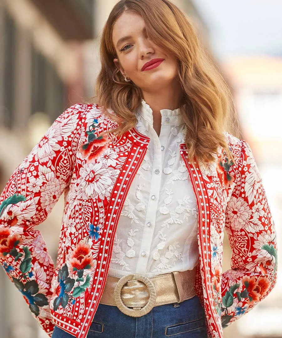 Patsy Embroidered Blouse