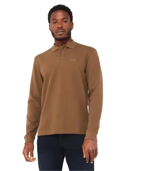 Petempestolong Long Sleeve Polo Shirt - Brown