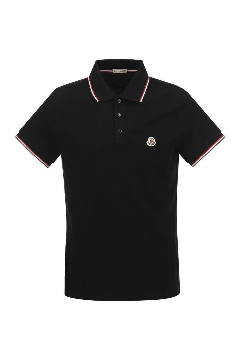 POLO SHIRT WITH ICONIC FELT