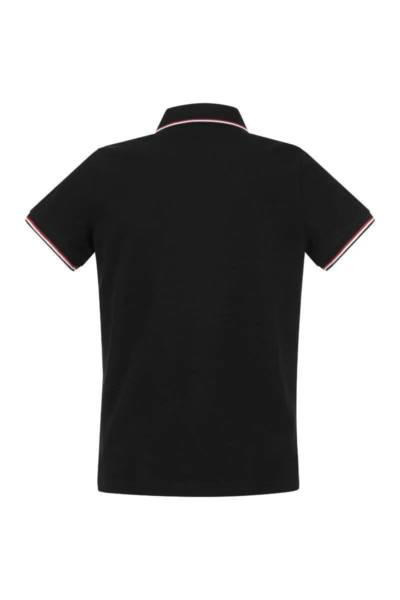 POLO SHIRT WITH ICONIC FELT