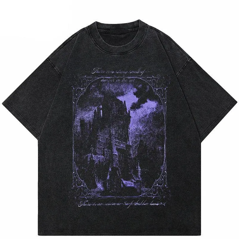 Purple Horror Tee