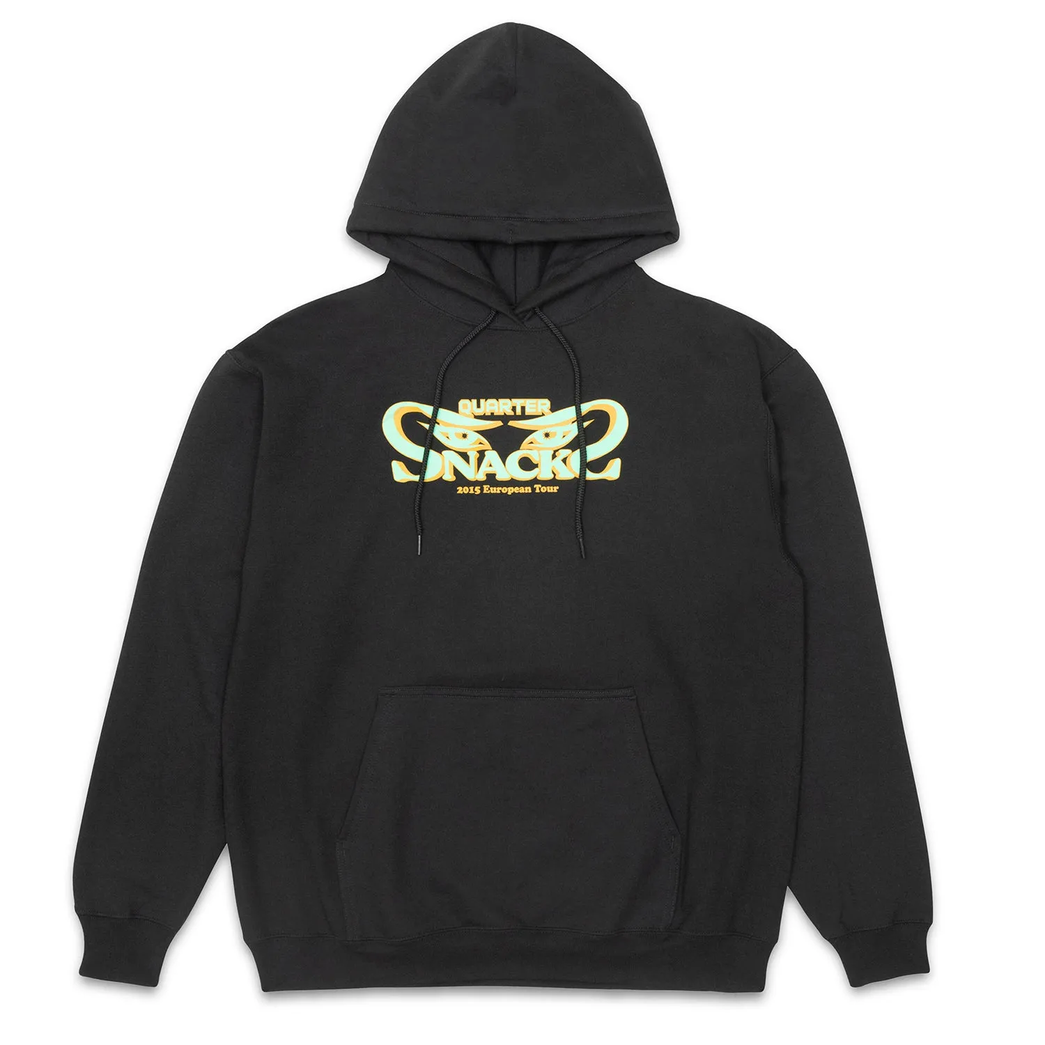 Quartersnacks Euro Tour Hoody Black