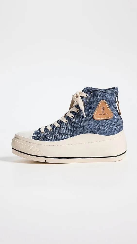 R13   Kurt High Top Sneakers 