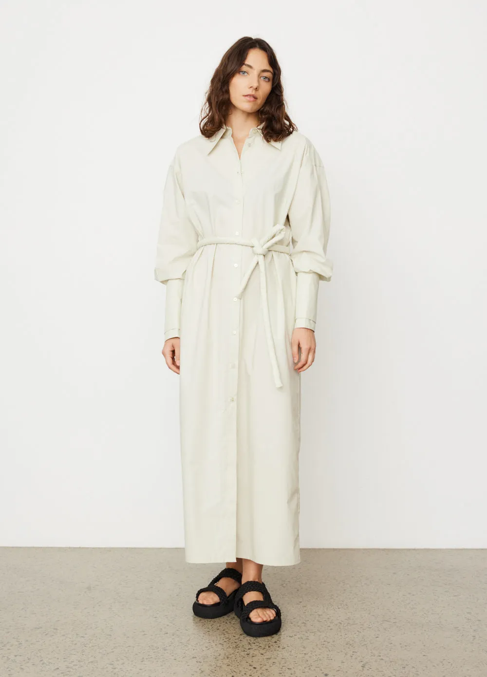 Rohe -  Double Cuff Shirt Dress - Dress